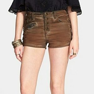 Free People Lone Ranger shorts, donating this week